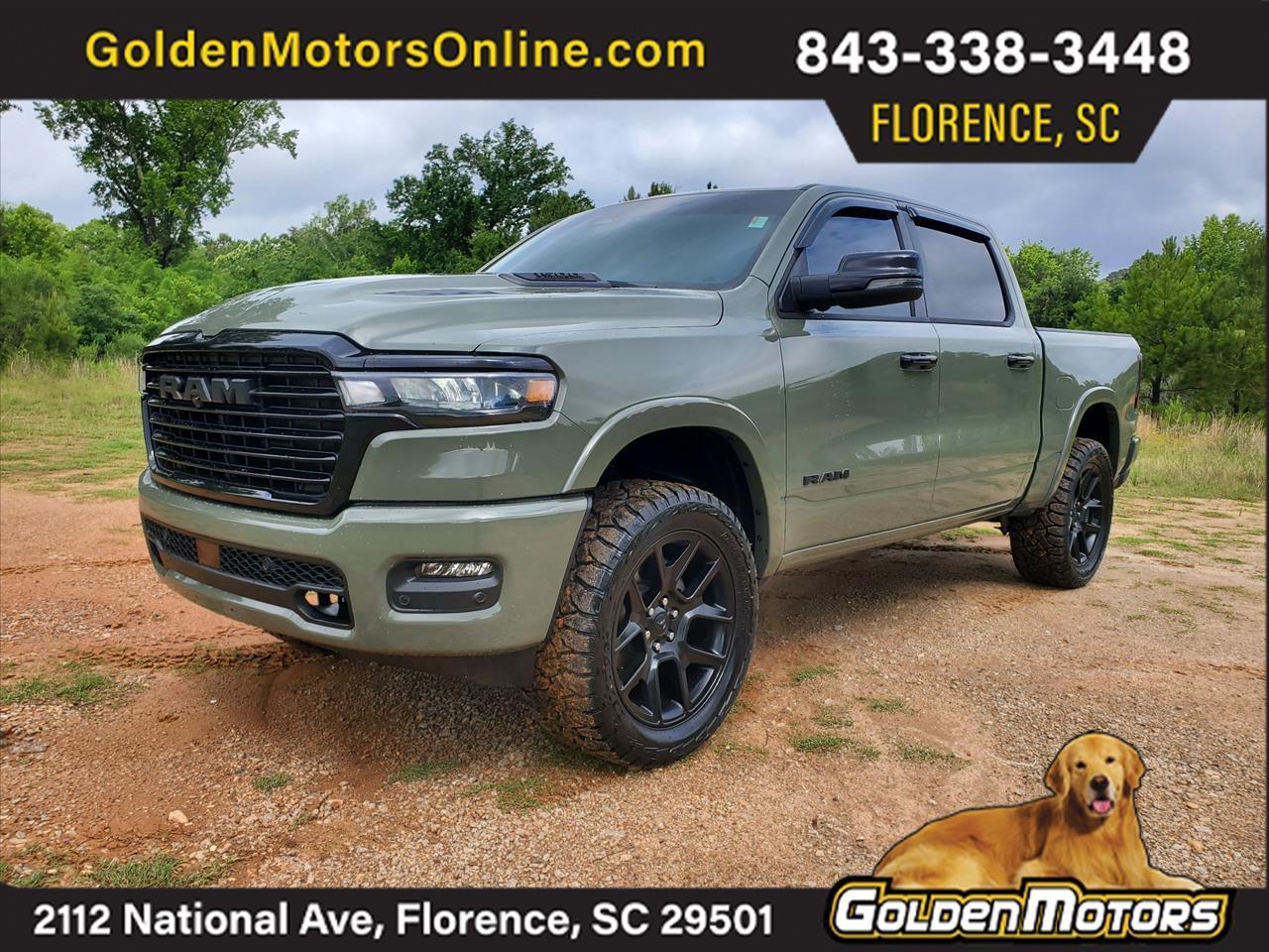2026 RAM 1500 Lifted Night Edition Laramie 4x4 Crew Cab