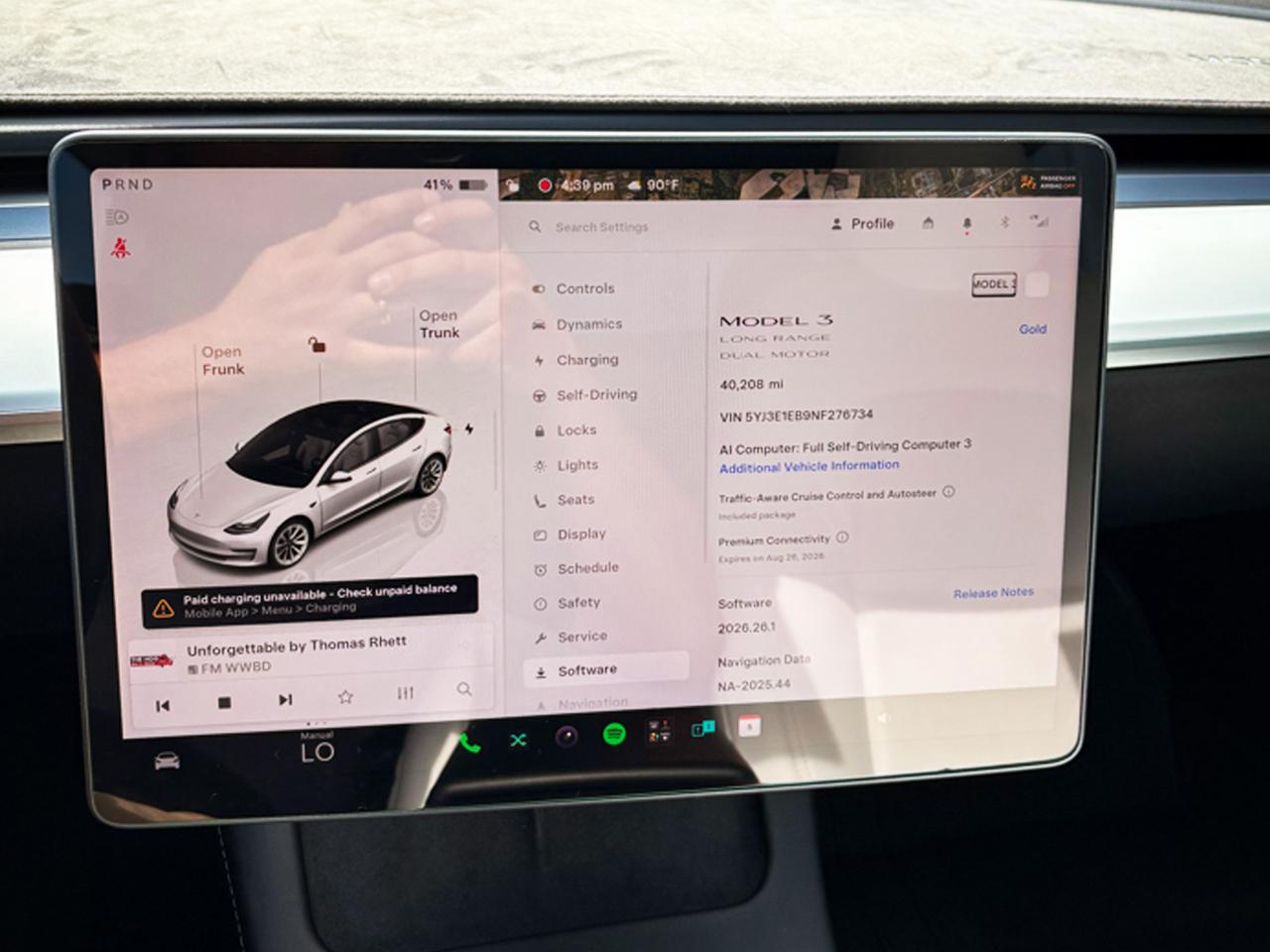 Tesla Model 3 Long Range 4D Sedan AWD 2022