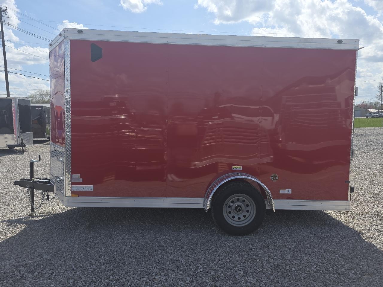 2026 Cynergy Cargo Trailer 7x12SA 6in EXTRA