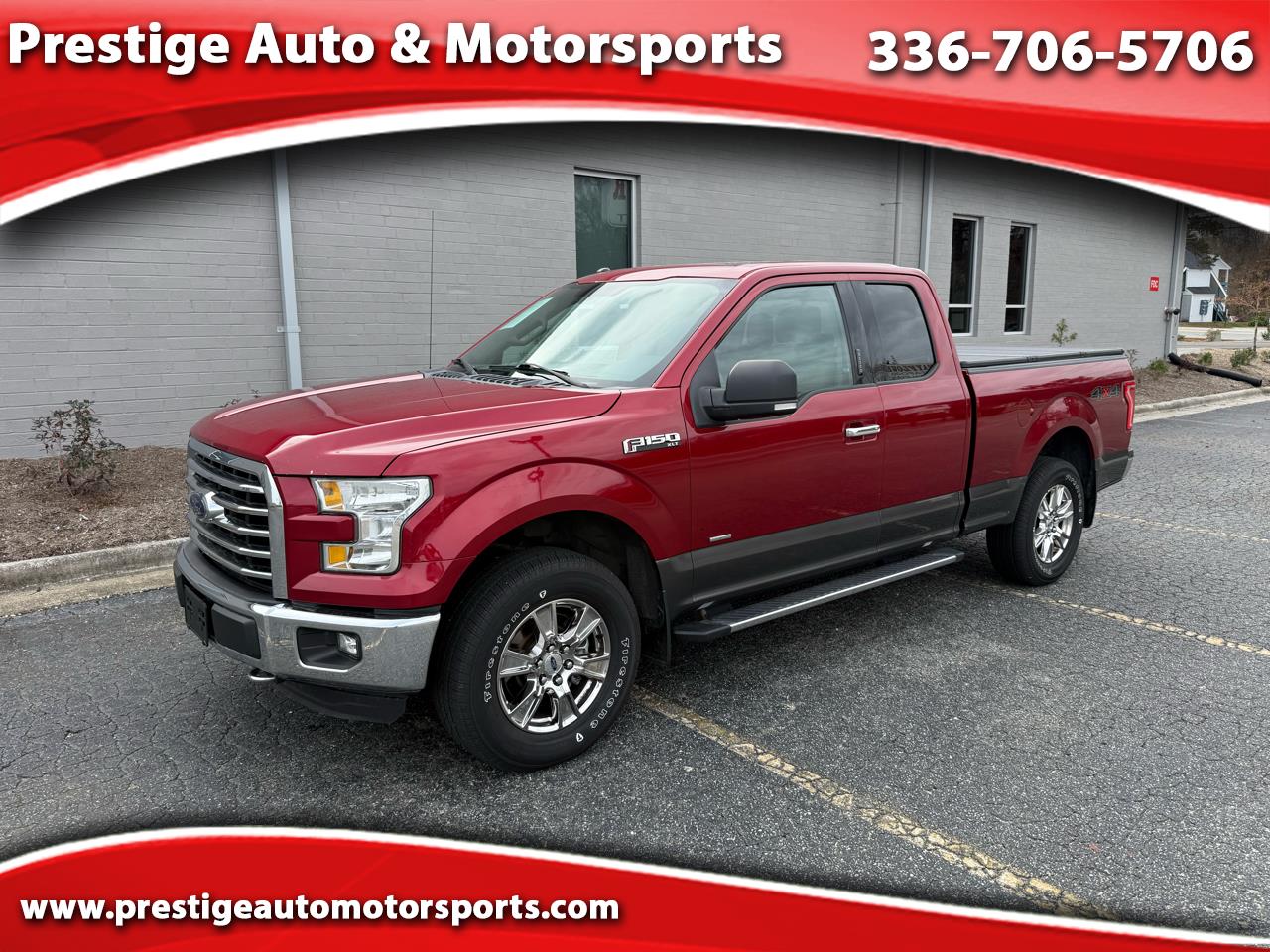 2016 Ford F-150 XLT SuperCab 6.5-ft. Bed 4WD