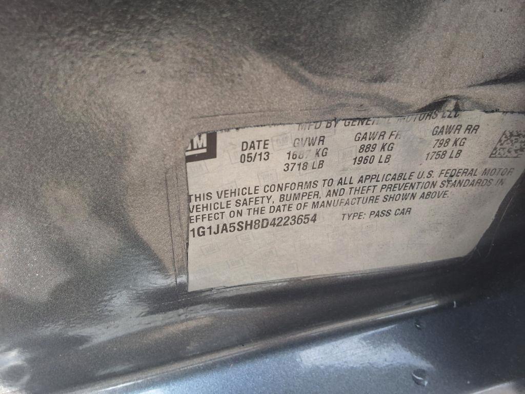 Chevrolet Sonic LS Auto Sedan 2013