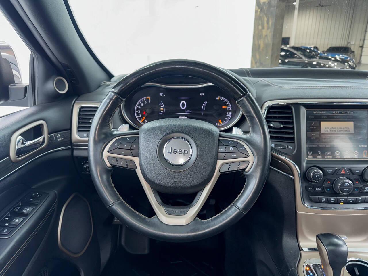 Jeep Grand Cherokee Overland 4WD 2017