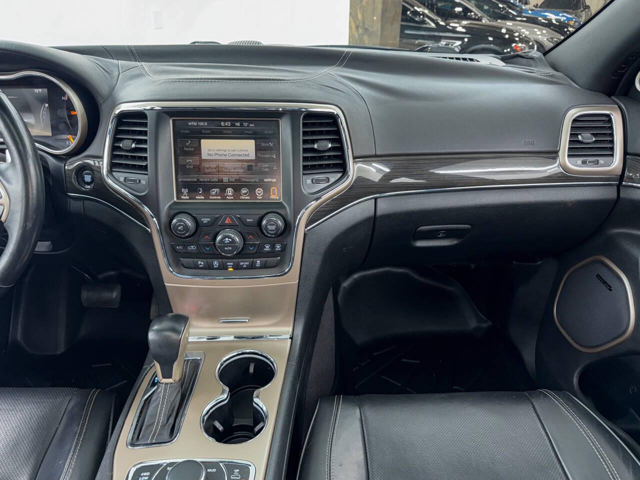 Jeep Grand Cherokee Overland 4WD 2017