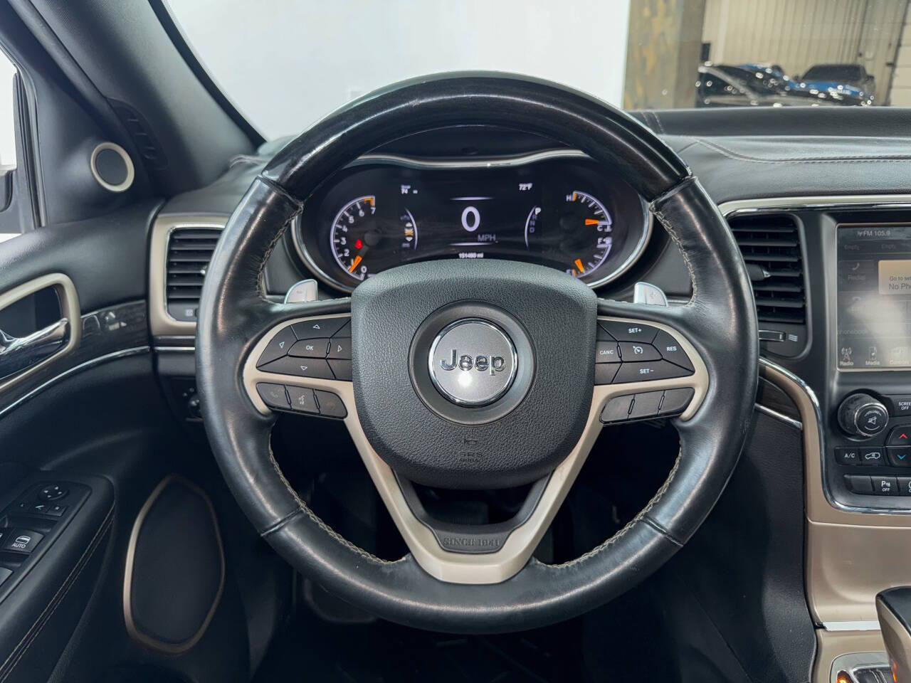 Jeep Grand Cherokee Overland 4WD 2017