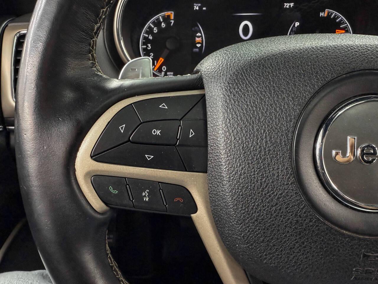 Jeep Grand Cherokee Overland 4WD 2017