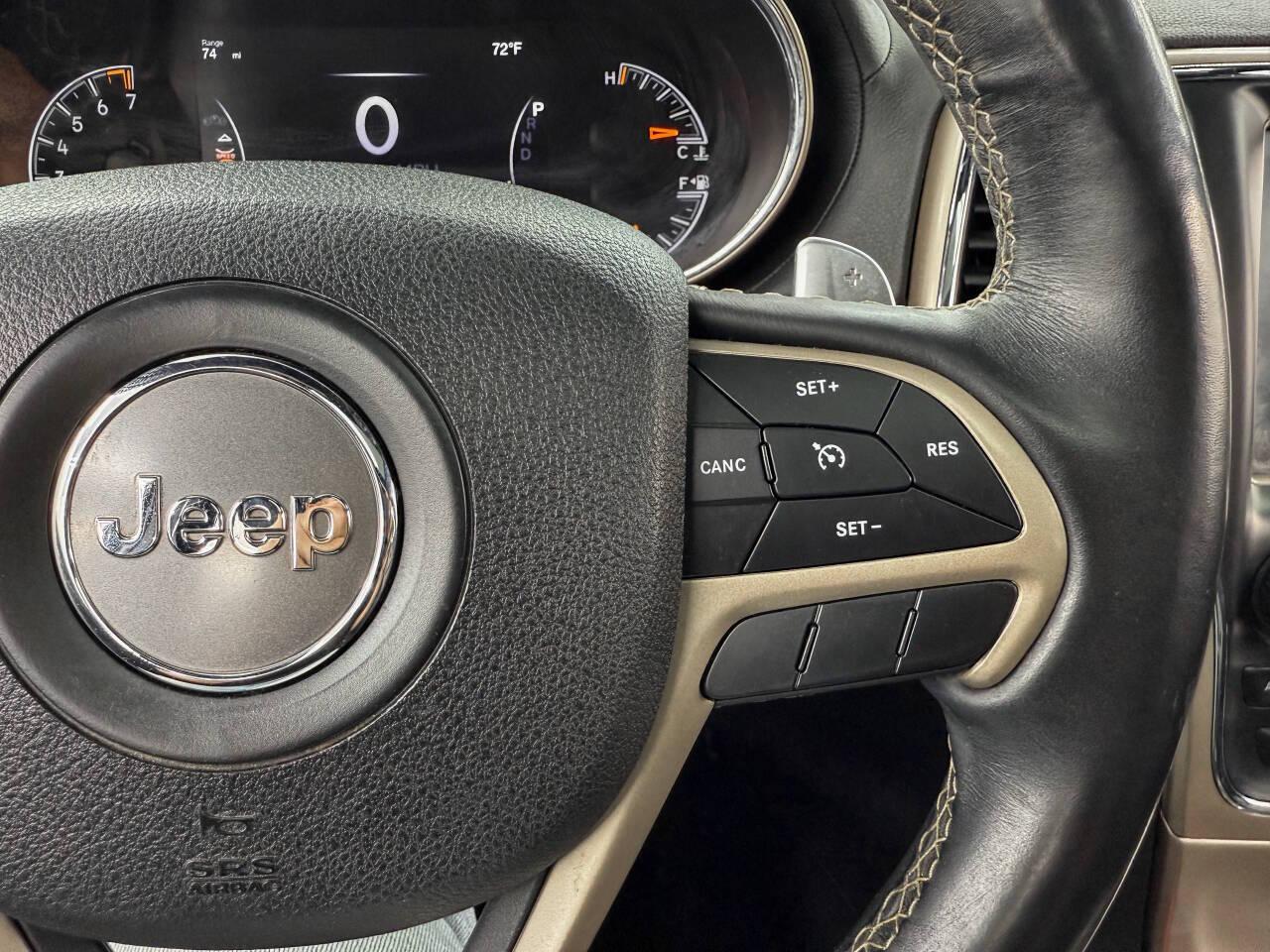 Jeep Grand Cherokee Overland 4WD 2017