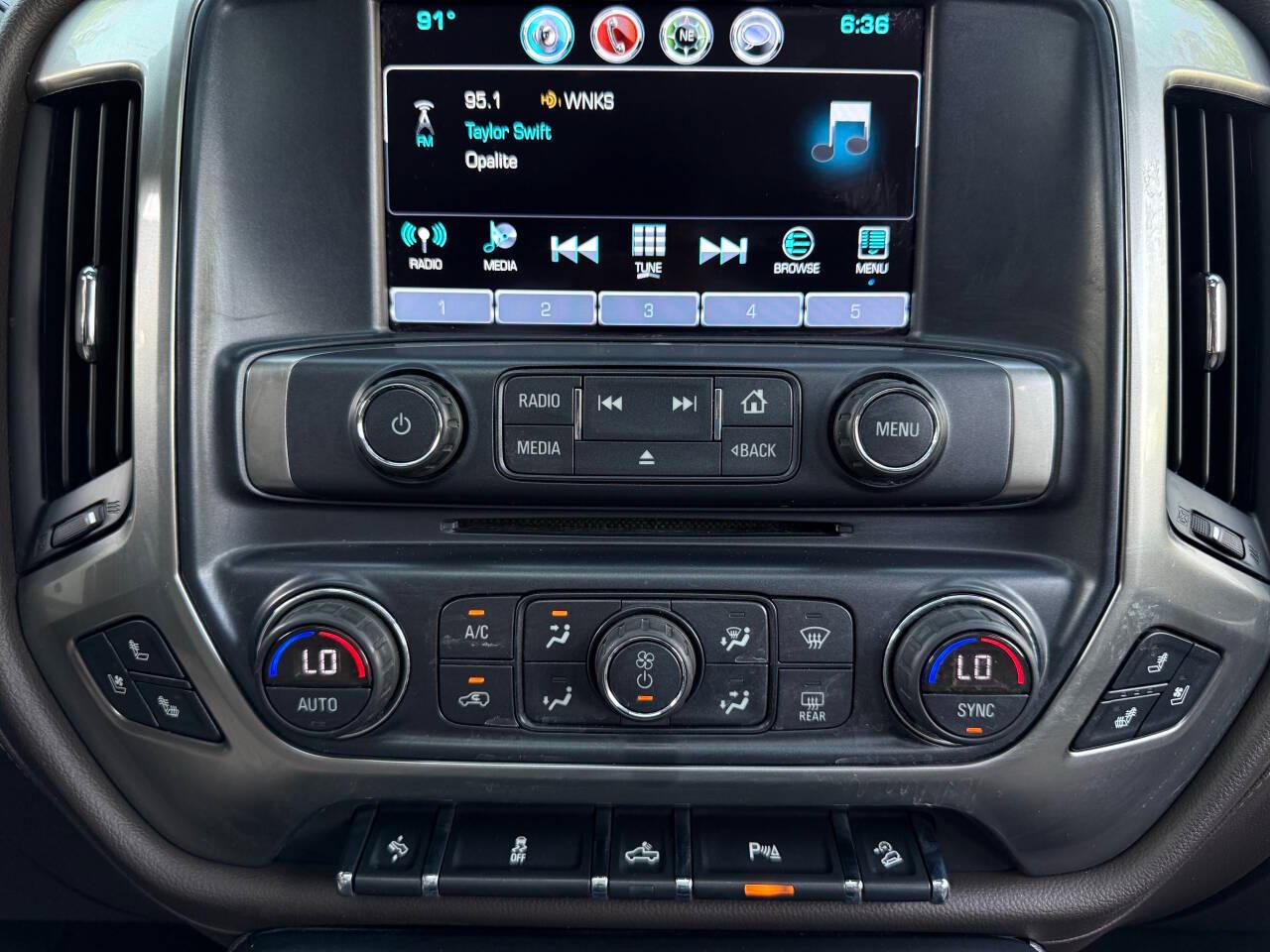 Chevrolet Silverado 1500 LTZ Crew Cab 4WD 2018