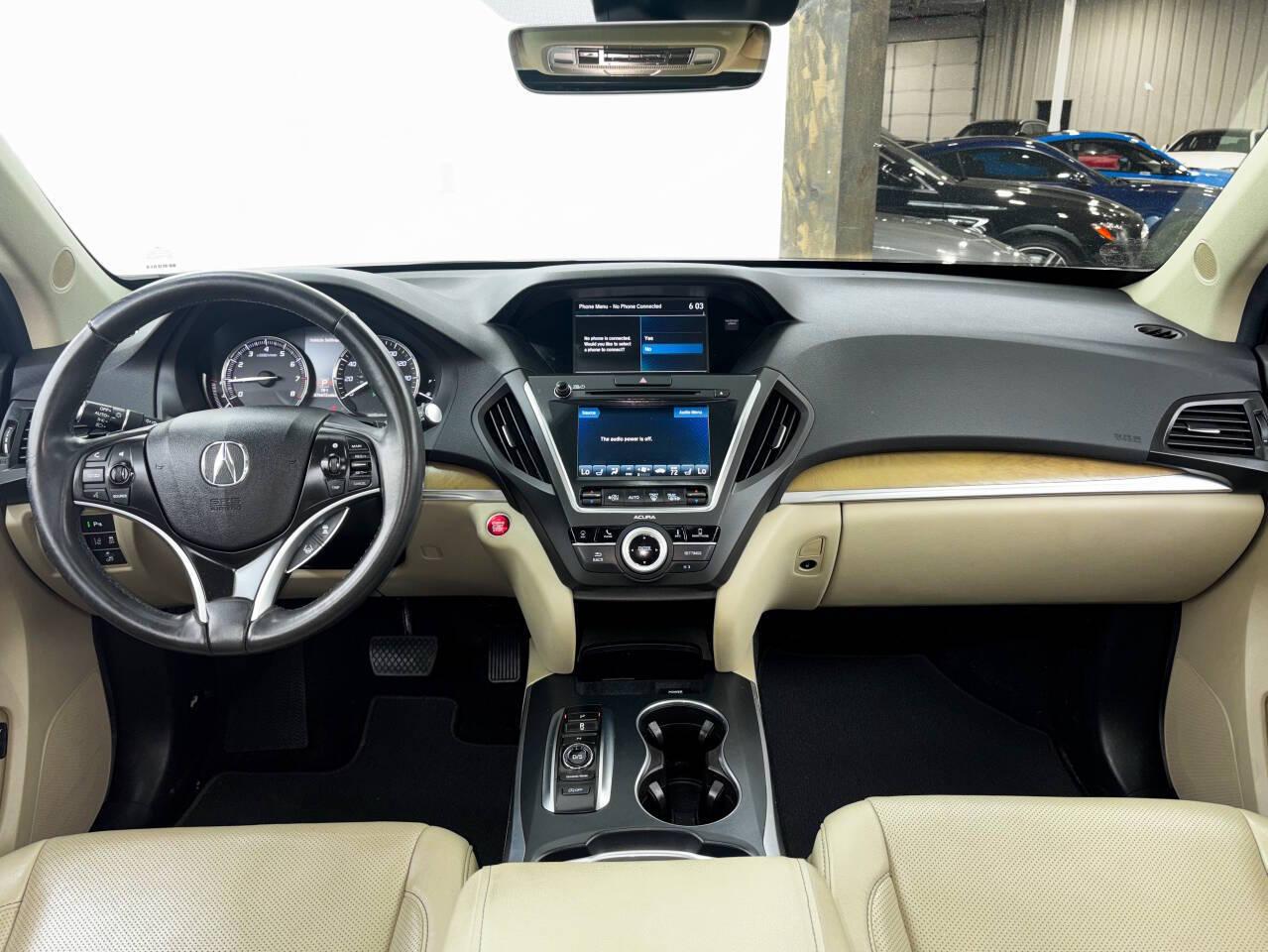 Acura MDX SH-AWD 9-Spd AT w/Tech Package 2019