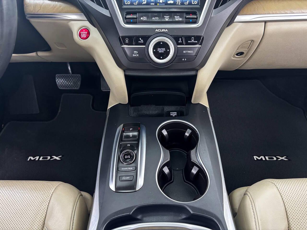 Acura MDX SH-AWD 9-Spd AT w/Tech Package 2019