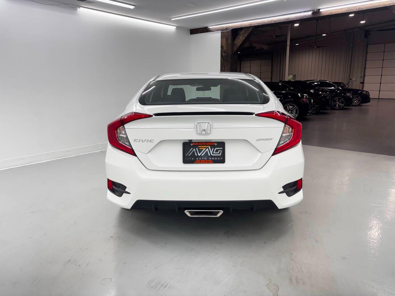 Honda Civic EX Honda Sensing Sedan CVT 2019