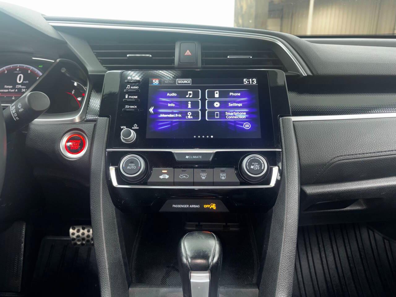Honda Civic EX Honda Sensing Sedan CVT 2019