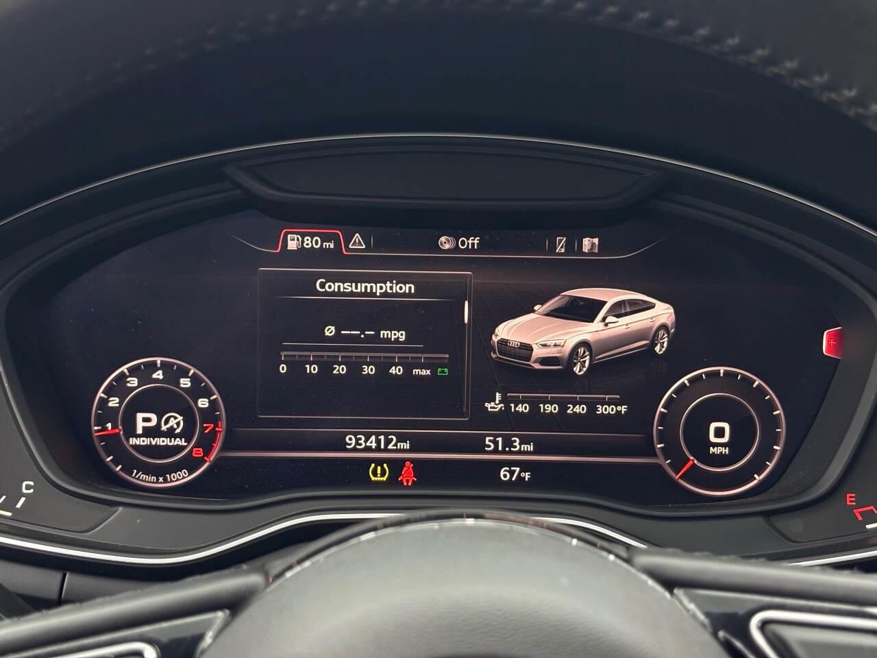Audi A5 Premium Plus S-Line Sportback quattro 2018