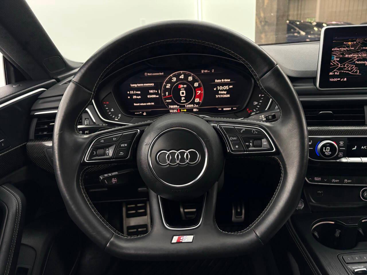 Audi S5 Premium Plus Hatchback quattro 2019