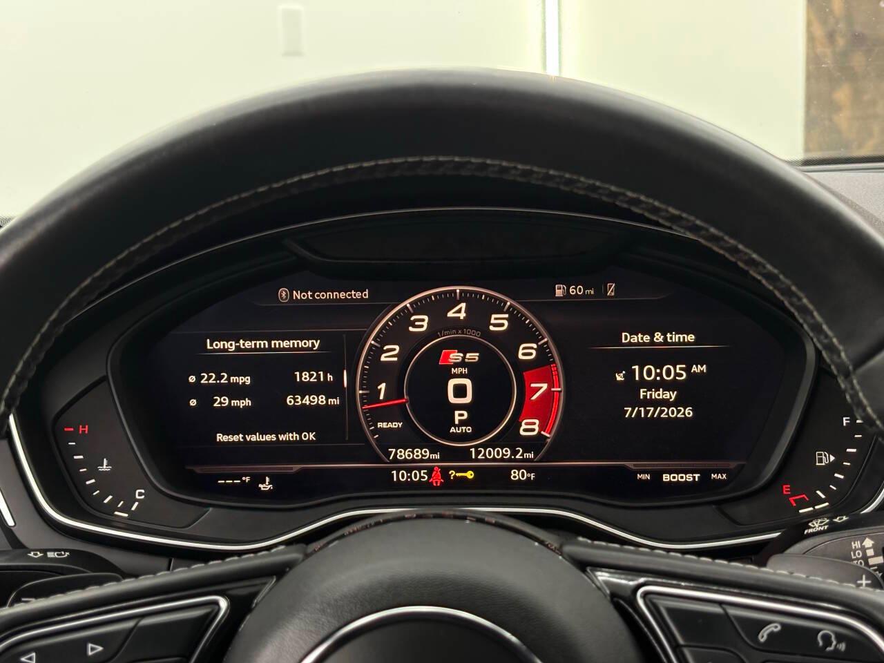 Audi S5 Premium Plus Hatchback quattro 2019