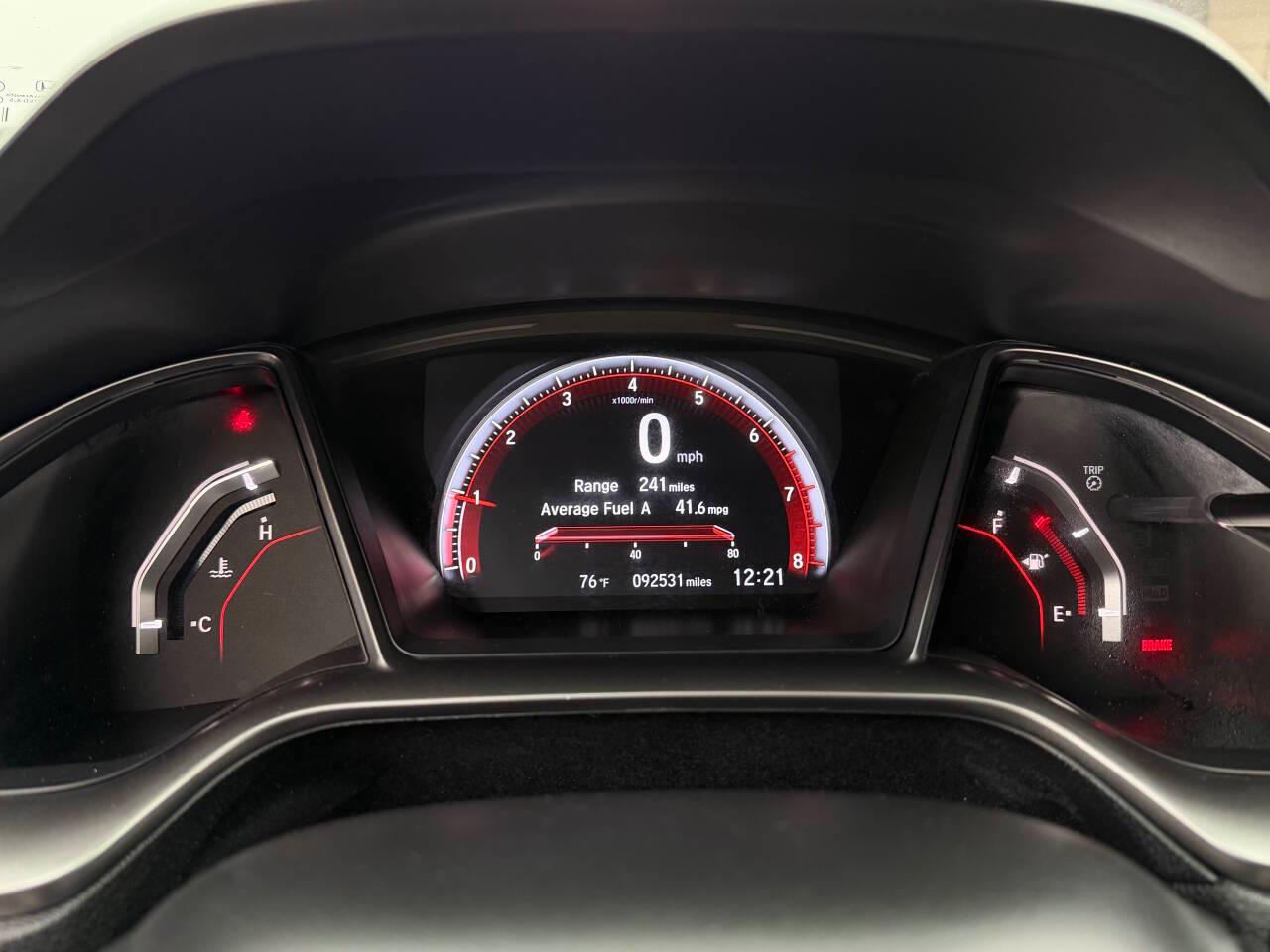 Honda Civic EX-T Coupe 6M 2019