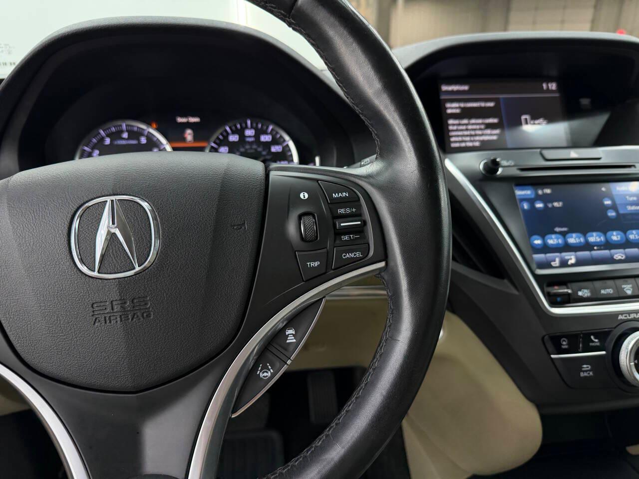 Acura MDX SH-AWD 9-Spd AT w/Tech Package 2019