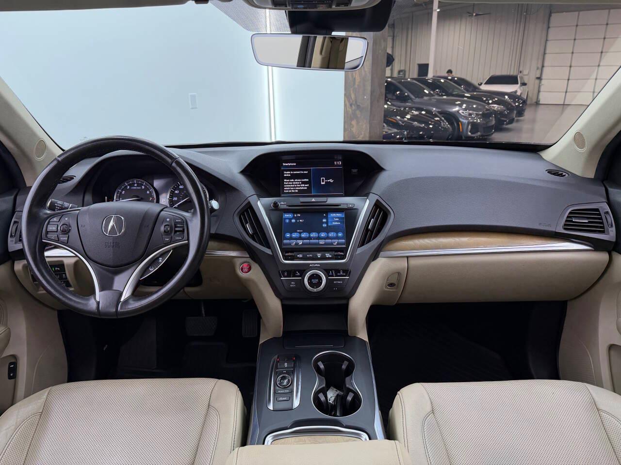 Acura MDX SH-AWD 9-Spd AT w/Tech Package 2019