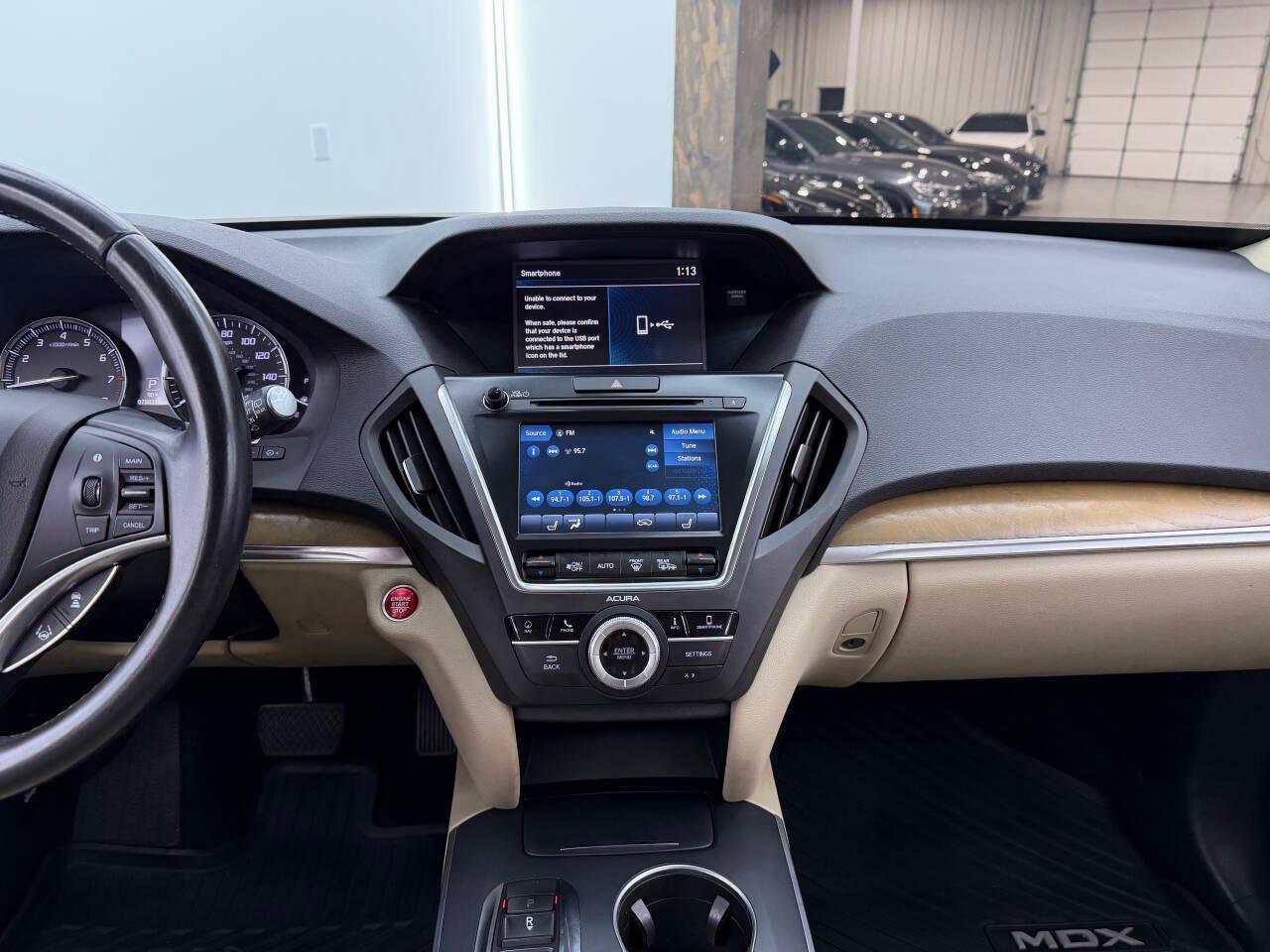 Acura MDX SH-AWD 9-Spd AT w/Tech Package 2019