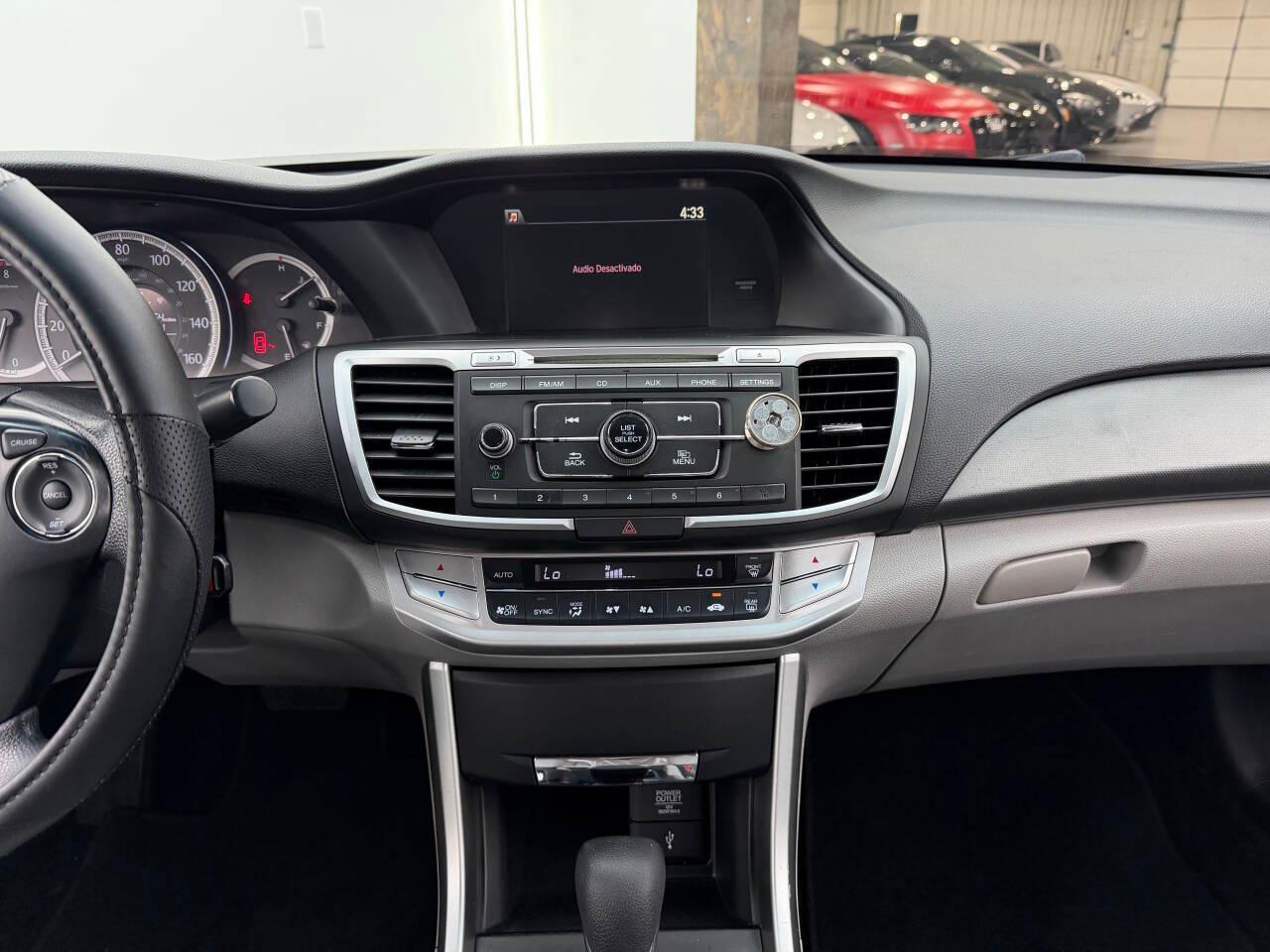 Honda Accord LX Sedan CVT 2015
