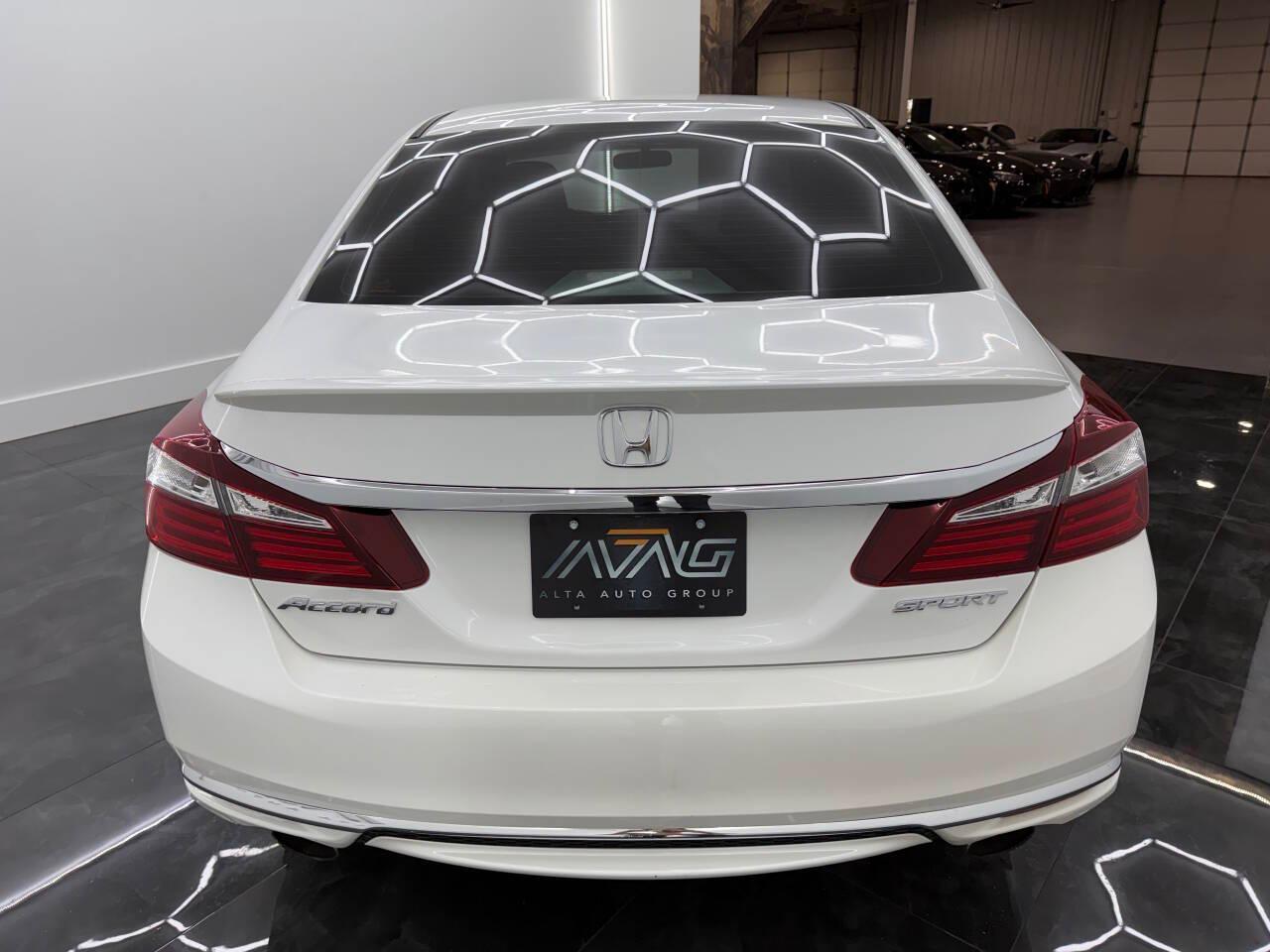 Honda Accord Sport Sedan CVT 2016