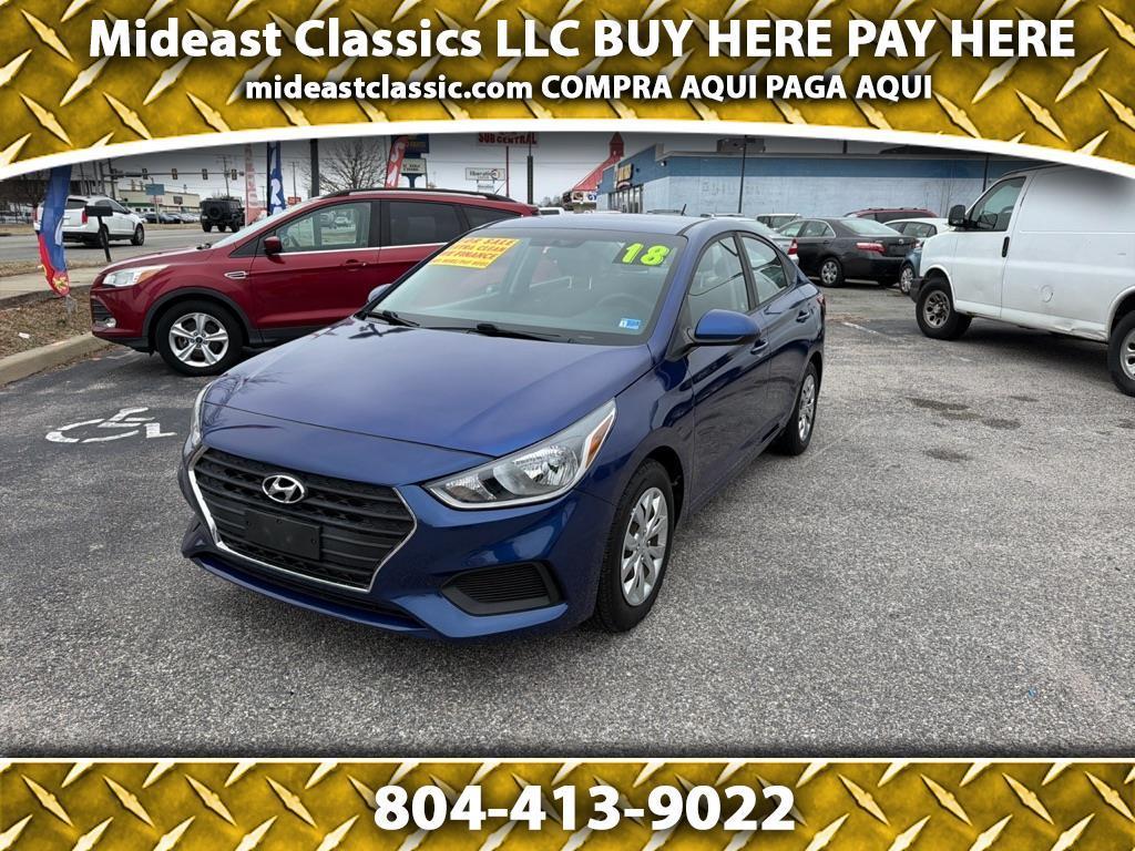 2018 Hyundai Accent SE 4-Door 6A