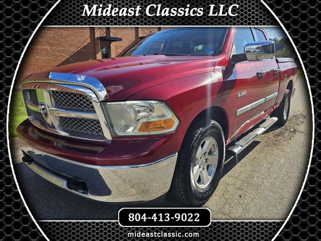 Red 2010 Dodge RAM 1500 Pickup Truck 4X2 Automatic