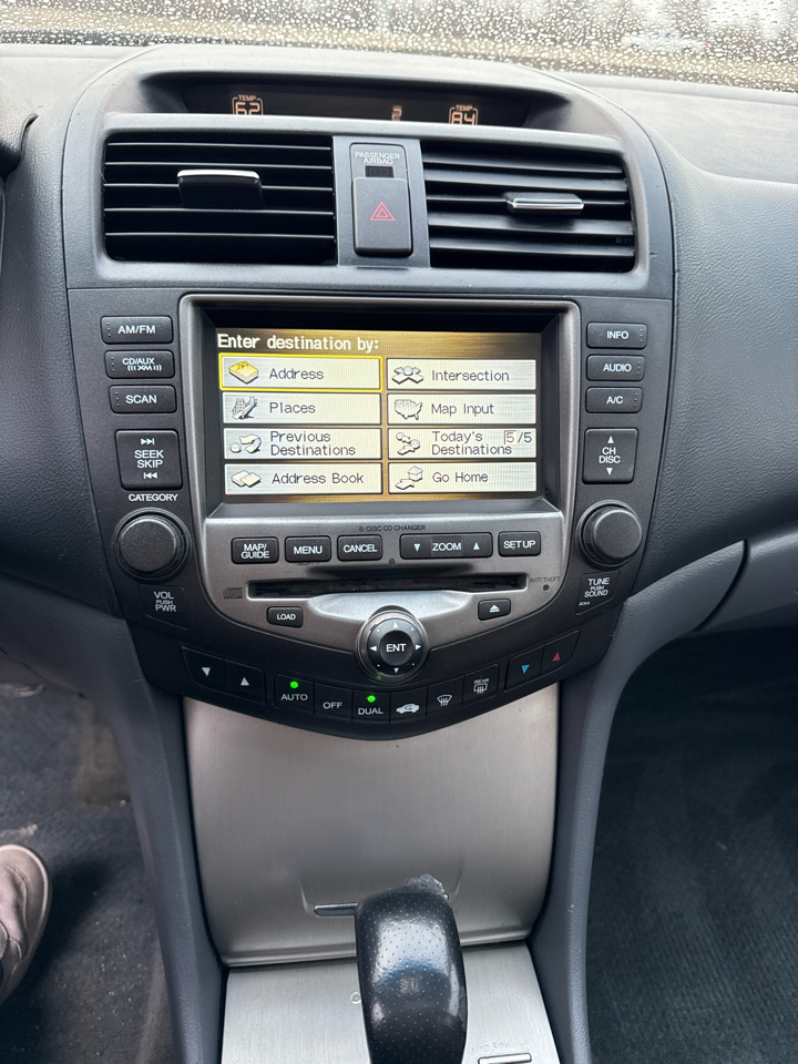 Honda Accord EX-L V-6 Sedan AT with Navigation 2007