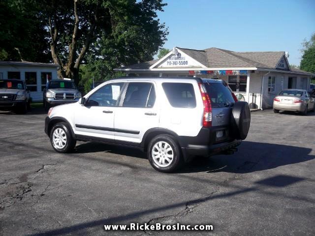 Used 2006 Honda CR-V EX 4WD for Sale in York PA 17406 Ricke Bros Inc. Used 2006 Honda CR-V EX 4WD for Sale in York PA 17406 Ricke Bros Inc.