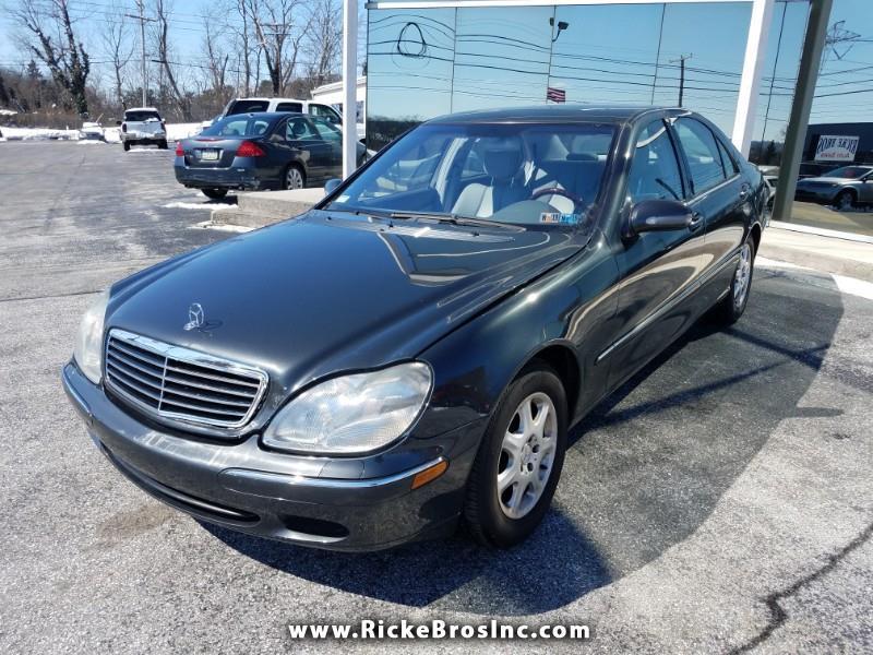Used 2002 MercedesBenz SClass S500 for Sale in York PA 17406 Ricke