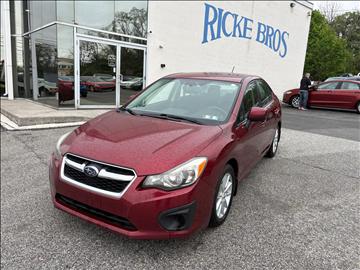 2012 Subaru Impreza Sedan 4dr Auto 2.0i Premium
