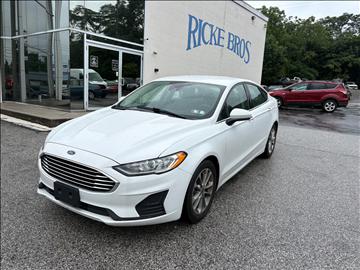 2019 Ford Fusion SE FWD