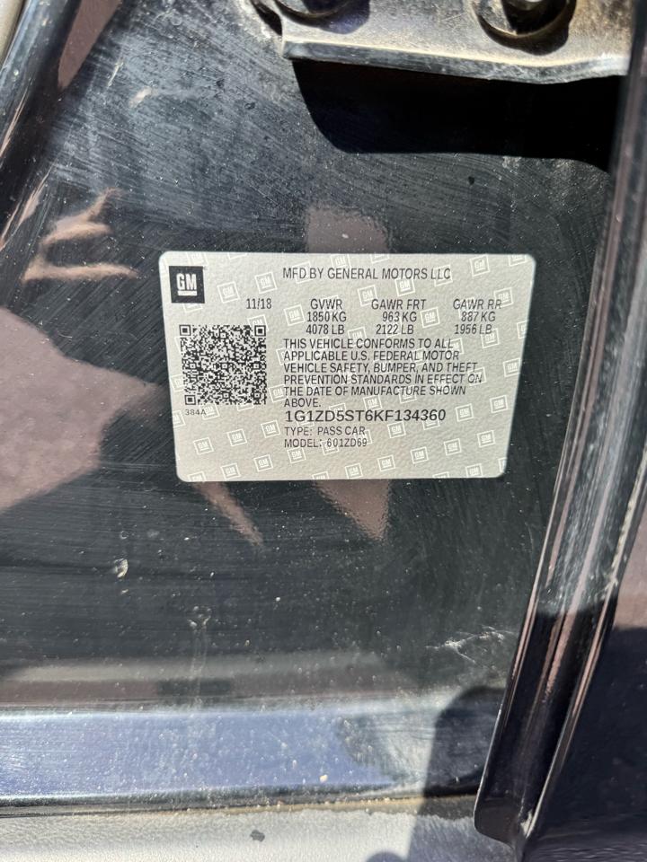 Chevrolet Malibu LT 2019