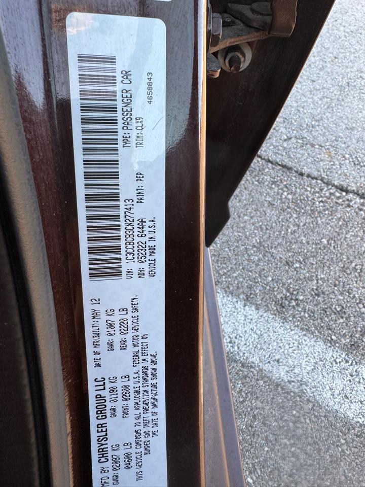 Chrysler 200 Limited 2012