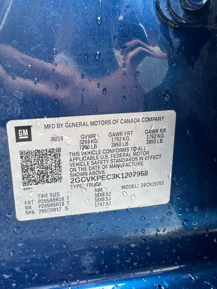 Chevrolet Silverado 1500 1LT Crew Cab 4WD 2019