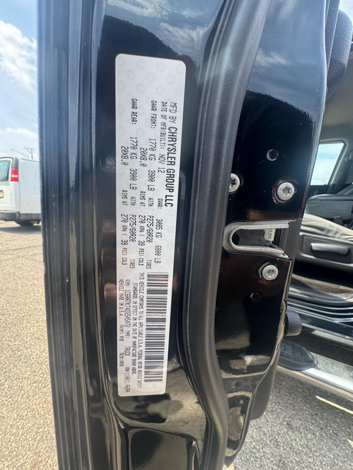RAM 1500 2WD Crew Cab 140.5" Sport 2013