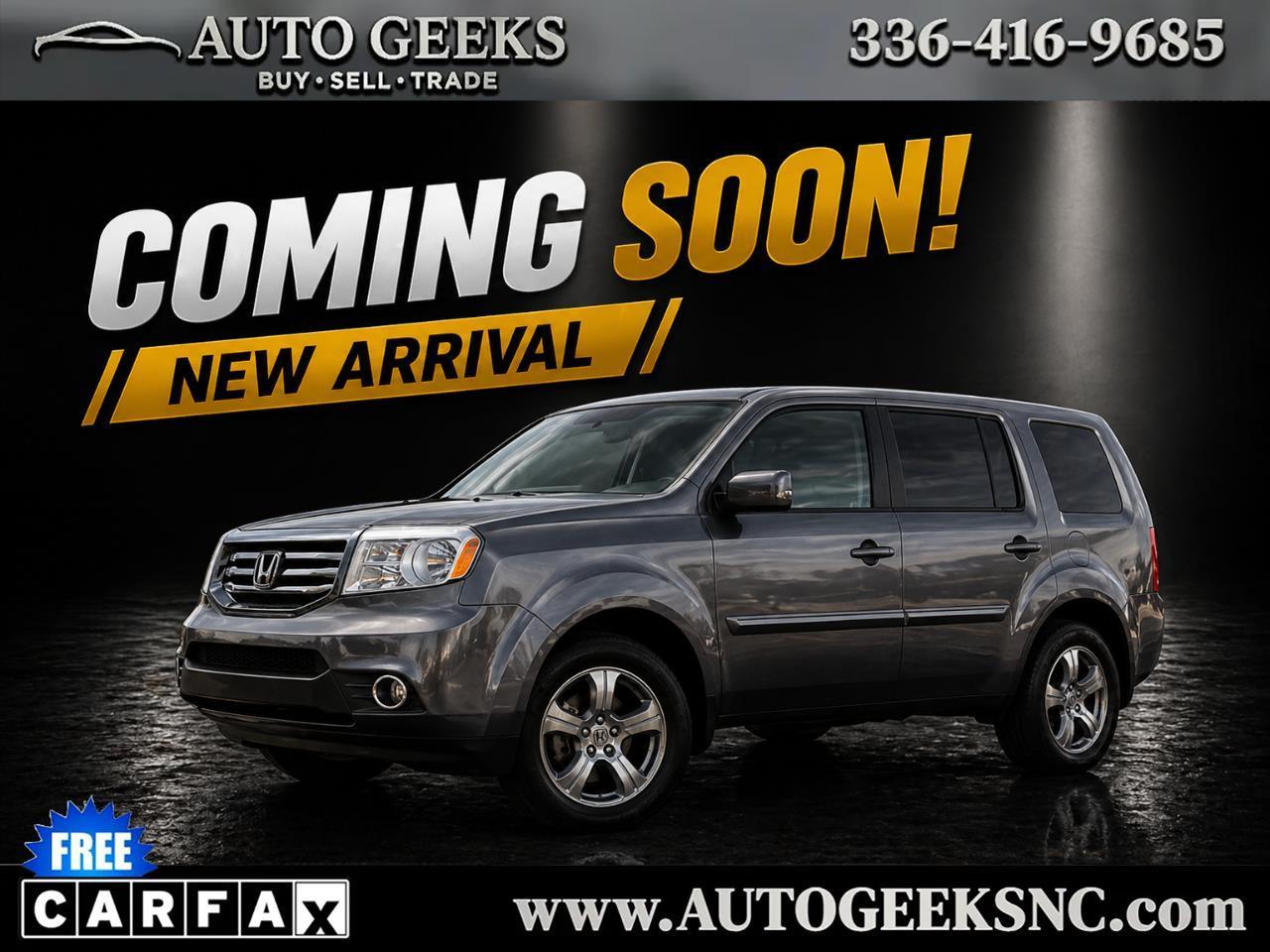 2014 Honda Pilot EX-L 4WD 5-Spd AT with Navigation