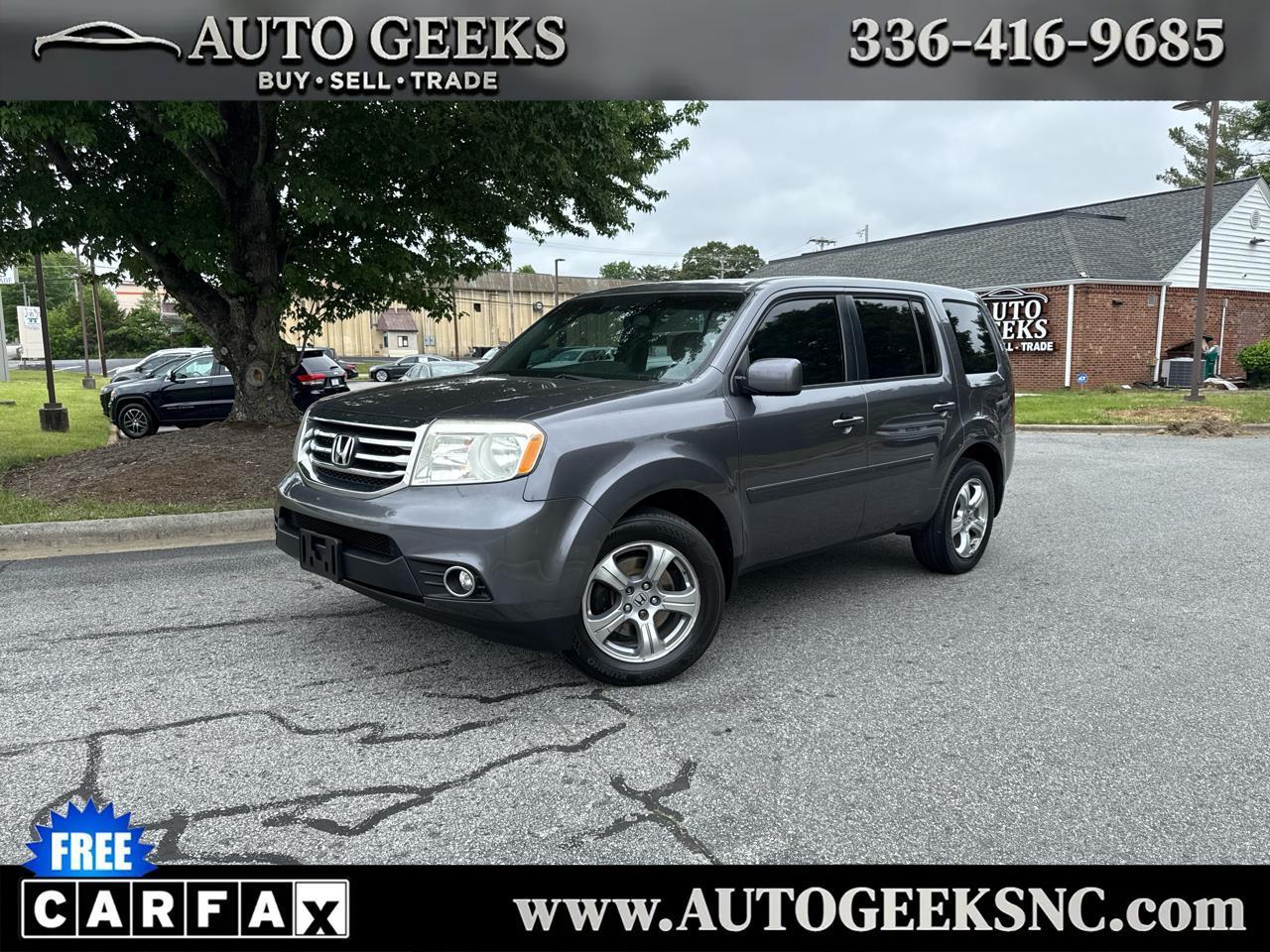 2014 Honda Pilot EX-L 4WD 5-Spd AT with Navigation