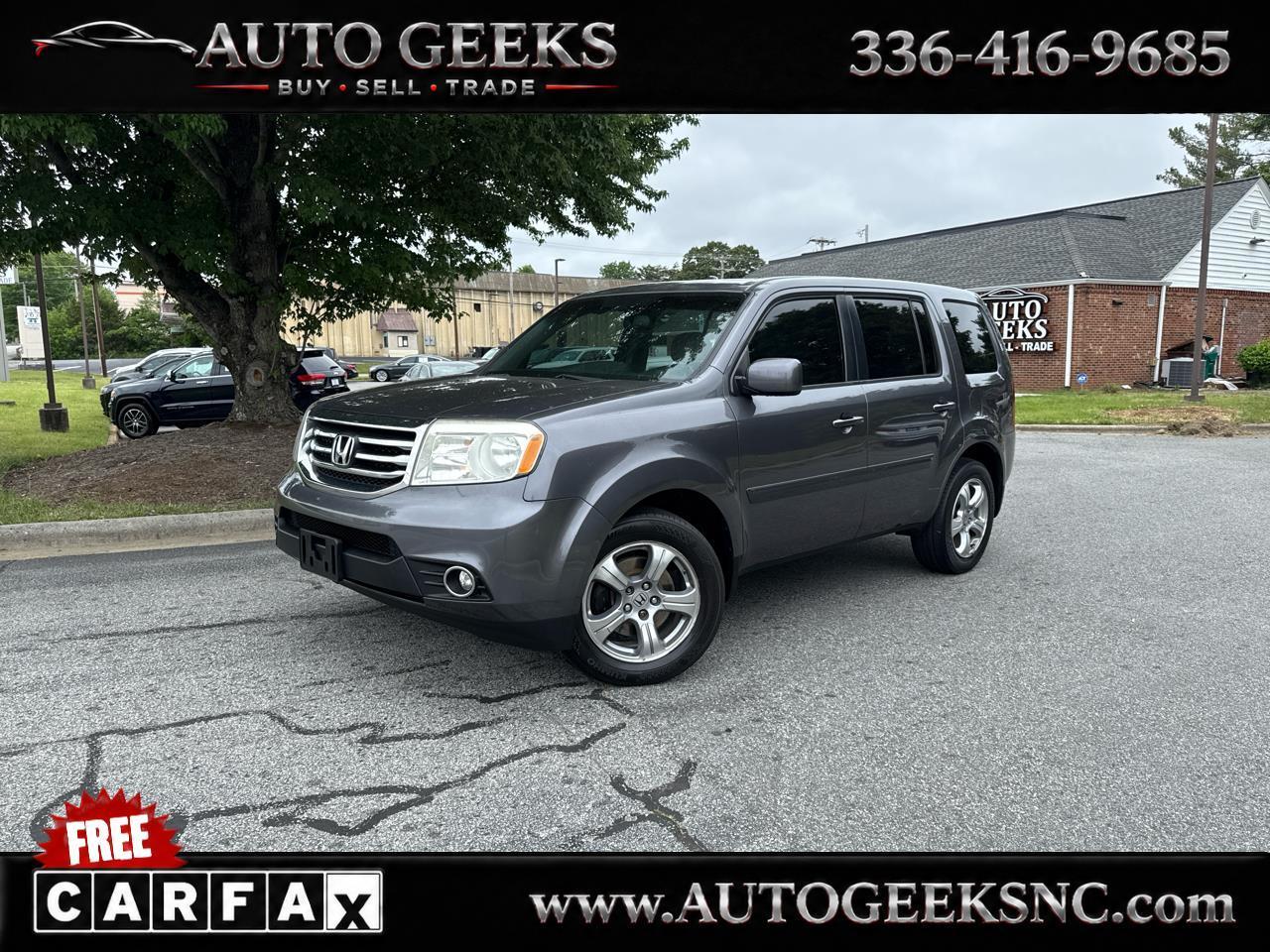 2014 Honda Pilot EX-L 4WD 5-Spd AT with Navigation