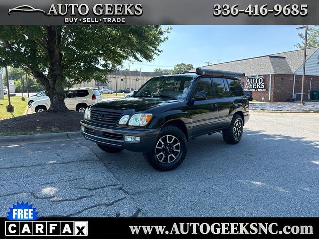 Black 2007 Lexus LX 470 4WD SUV / Crossover Four-Wheel Drive Automatic