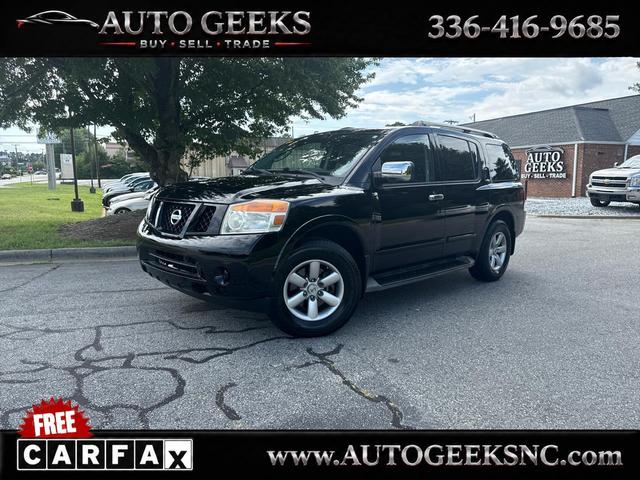 Black 2012 Nissan Armada SV SUV / Crossover 4X2 Automatic