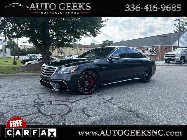 2018 Mercedes-Benz S-Class S 63 AMG 4MATIC AWD