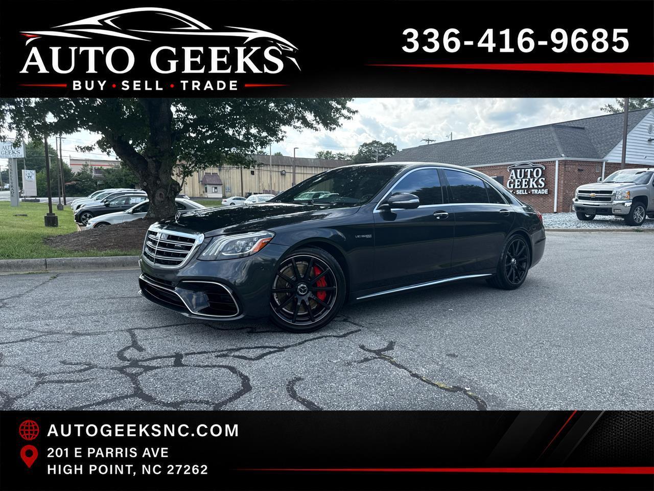 2018 Mercedes-Benz S-Class S63 AMG 4MATIC