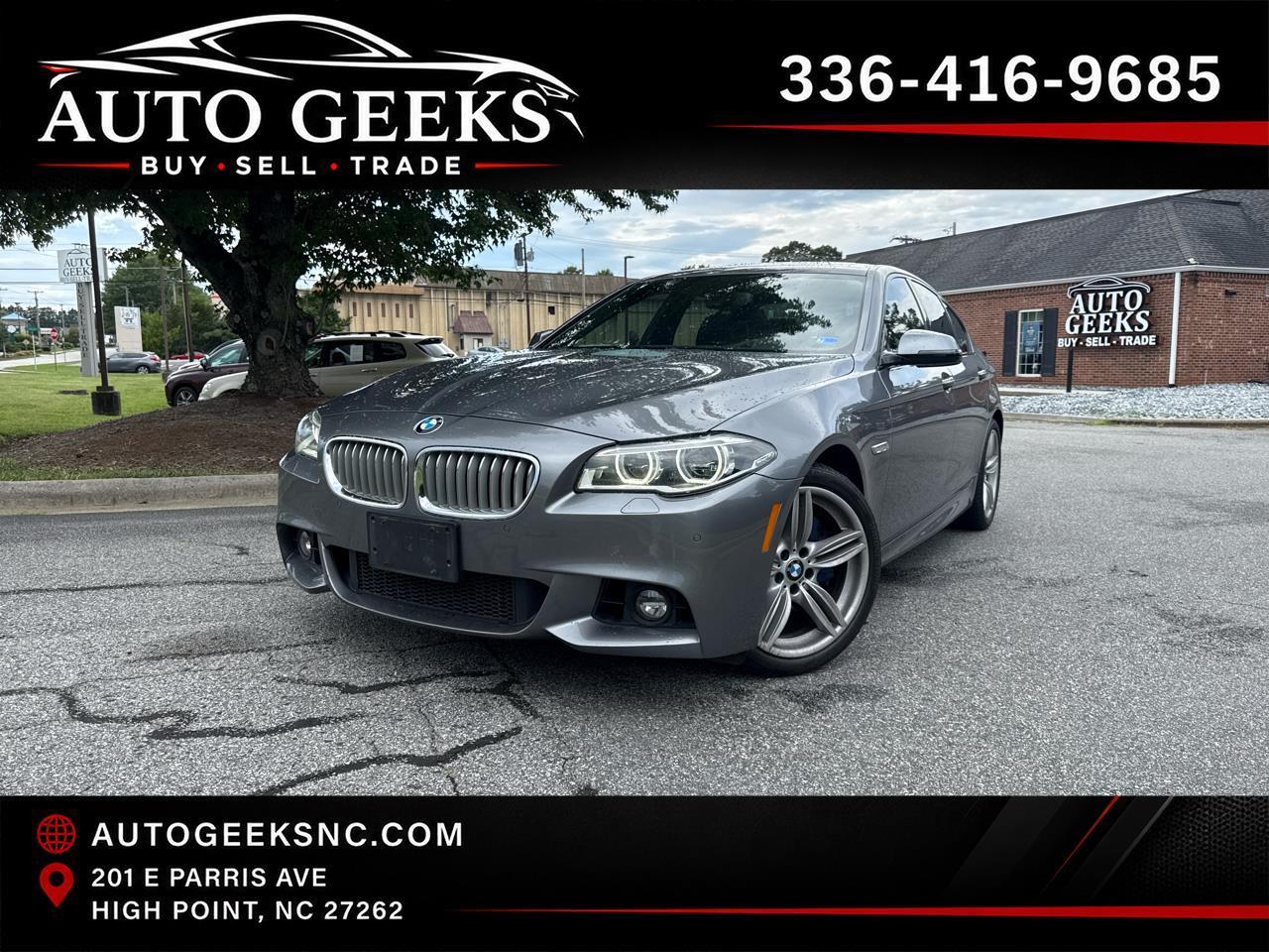 2015 BMW 5-Series 550i 4D Sedan