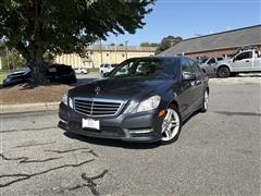 2013 Mercedes-Benz E-Class 