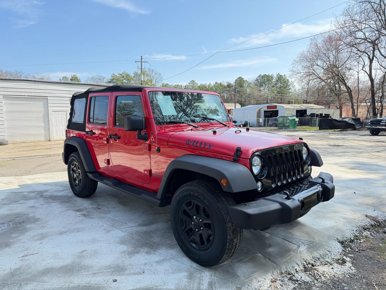 Jeep Wrangler Willy's Wheeler 2015