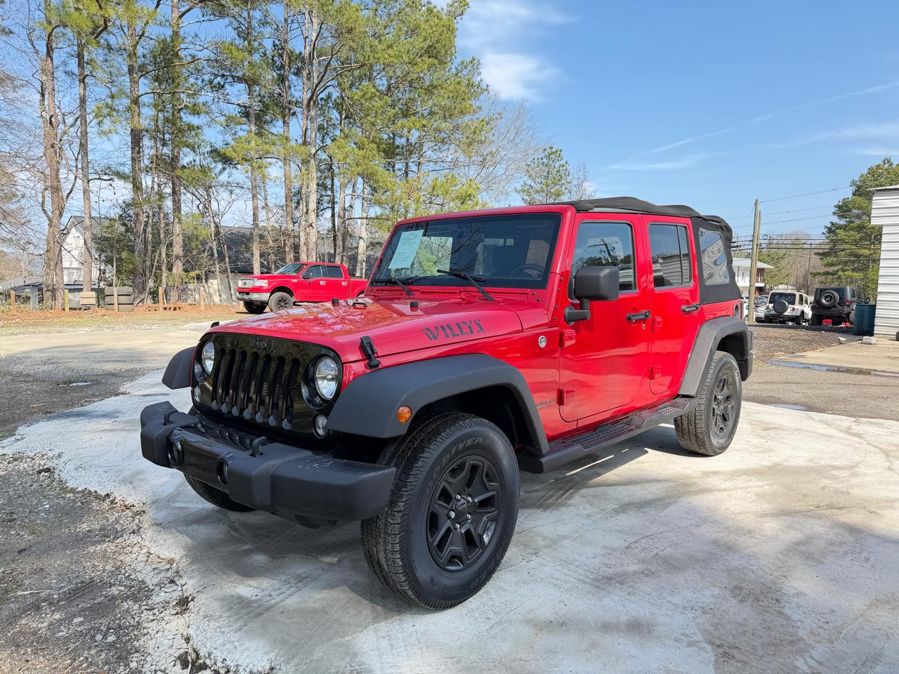 Jeep Wrangler Willy's Wheeler 2015