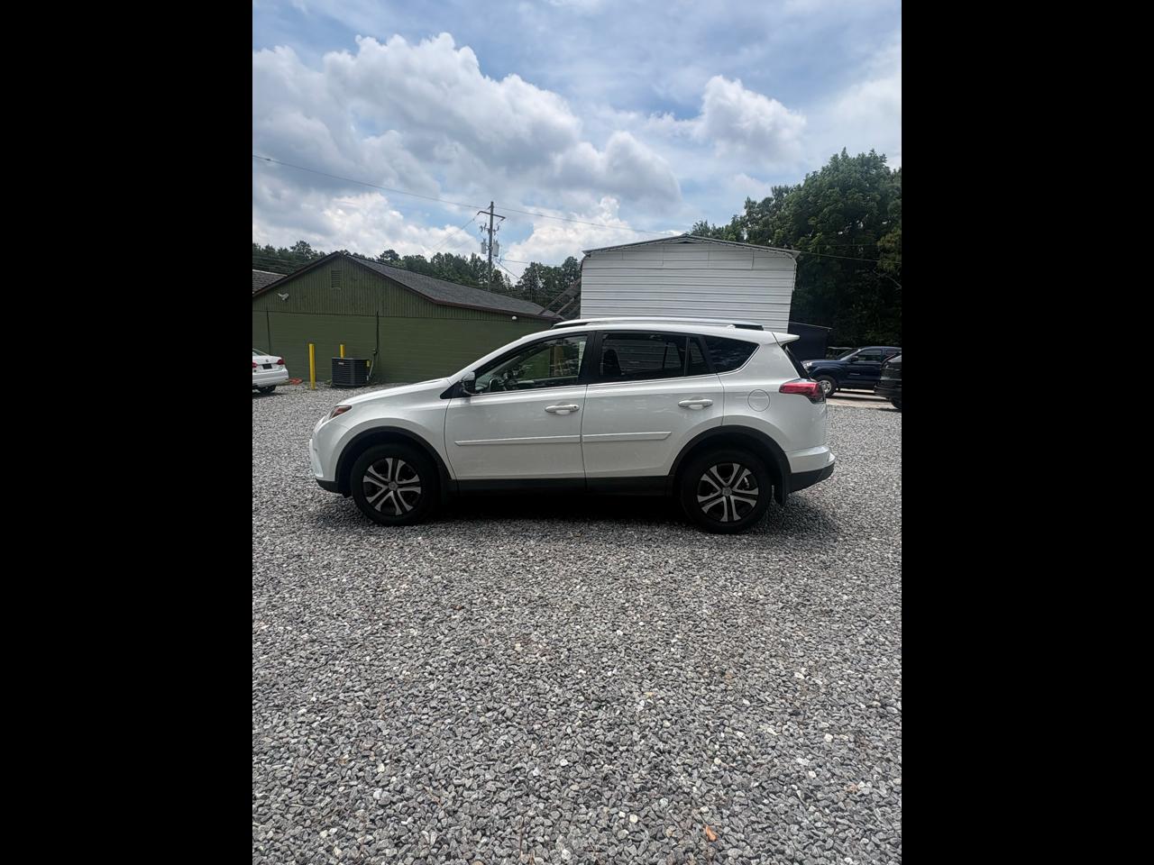 White 2018 Toyota RAV4 SUV / Crossover All-Wheel Drive Automatic