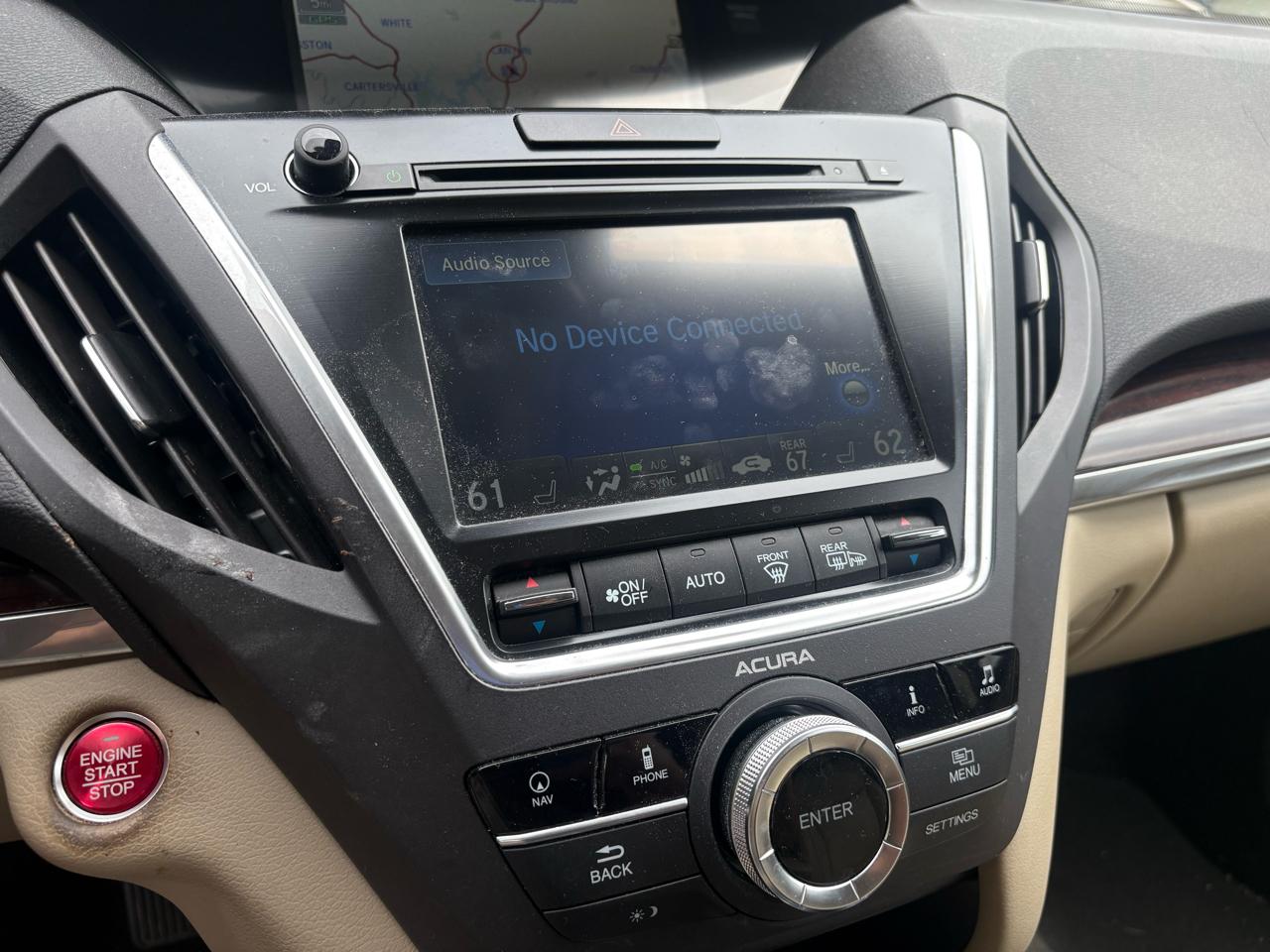 Acura MDX 9-Spd AT w/Tech Package 2016