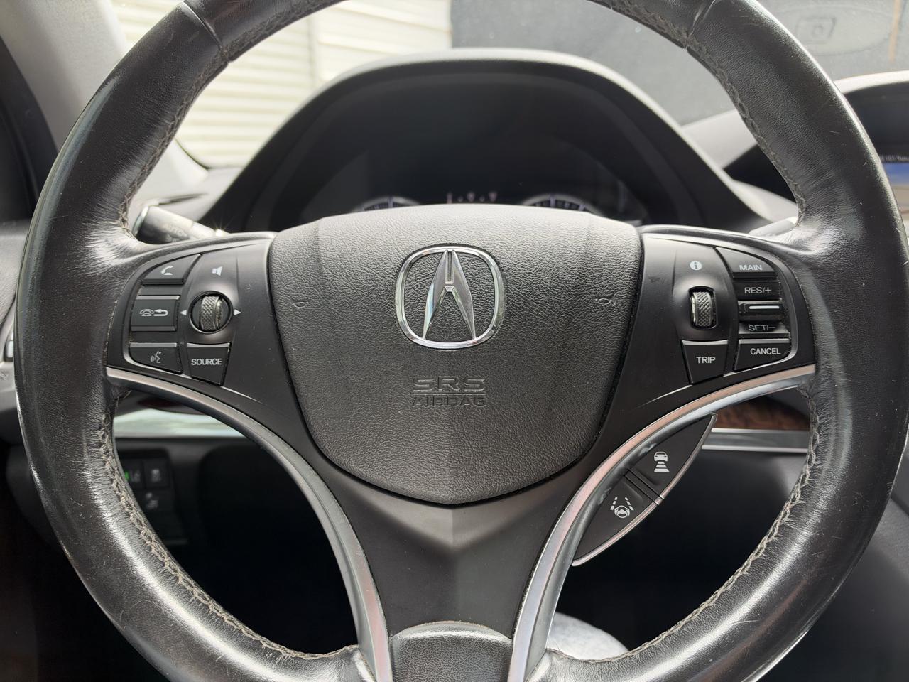 Acura MDX SH-AWD 9-Spd AT w/Tech Package 2017
