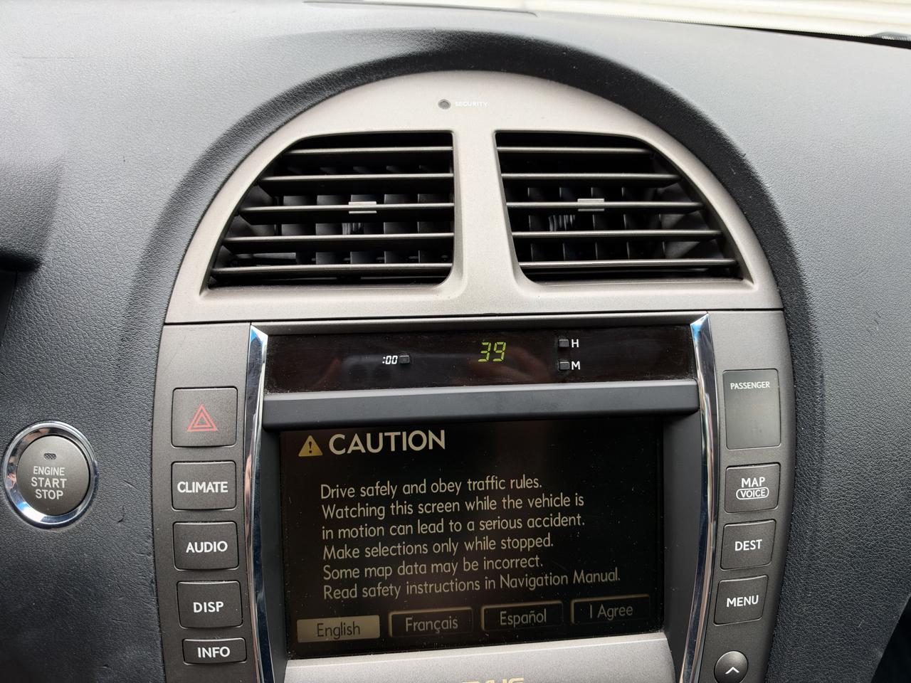 Lexus ES 350 Sedan 2007